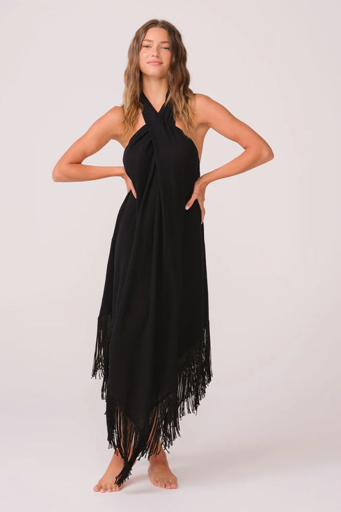 PQ Swim Midnight Kate Fringe Dress